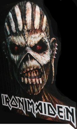Iron Maiden Metal Pop Group Poster