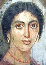 So-called Jewish Mary (anonymous coffin portrait)