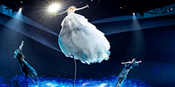 Kate Miller-Heidtke at the ESC 2019 by Beljonde