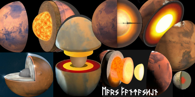 Bild: Fantasien vom Inneren des Mars